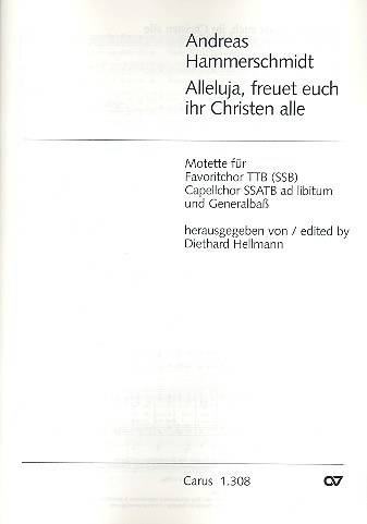 Alleluja! Freuet euch, ihr Christen alle