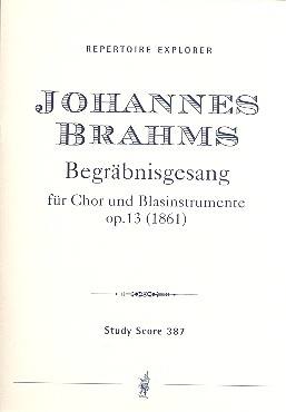 Begräbnisgesang op. 13