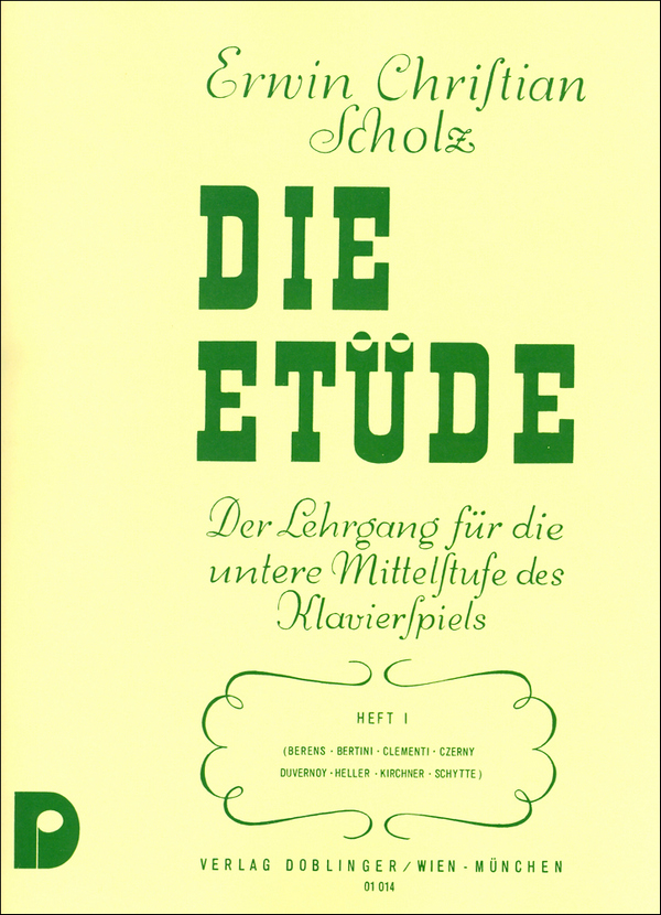 Die Etüde Band 1