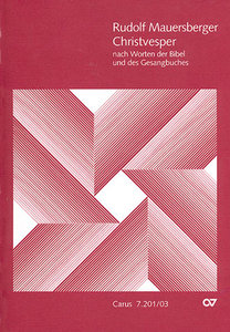 Christvesper, RMWV 7