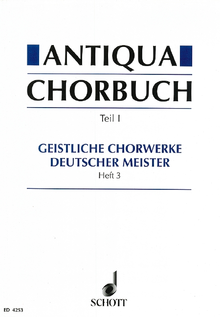 Antiqua Chorbuch I/3