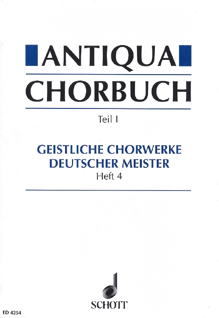 Antiqua Chorbuch I/4