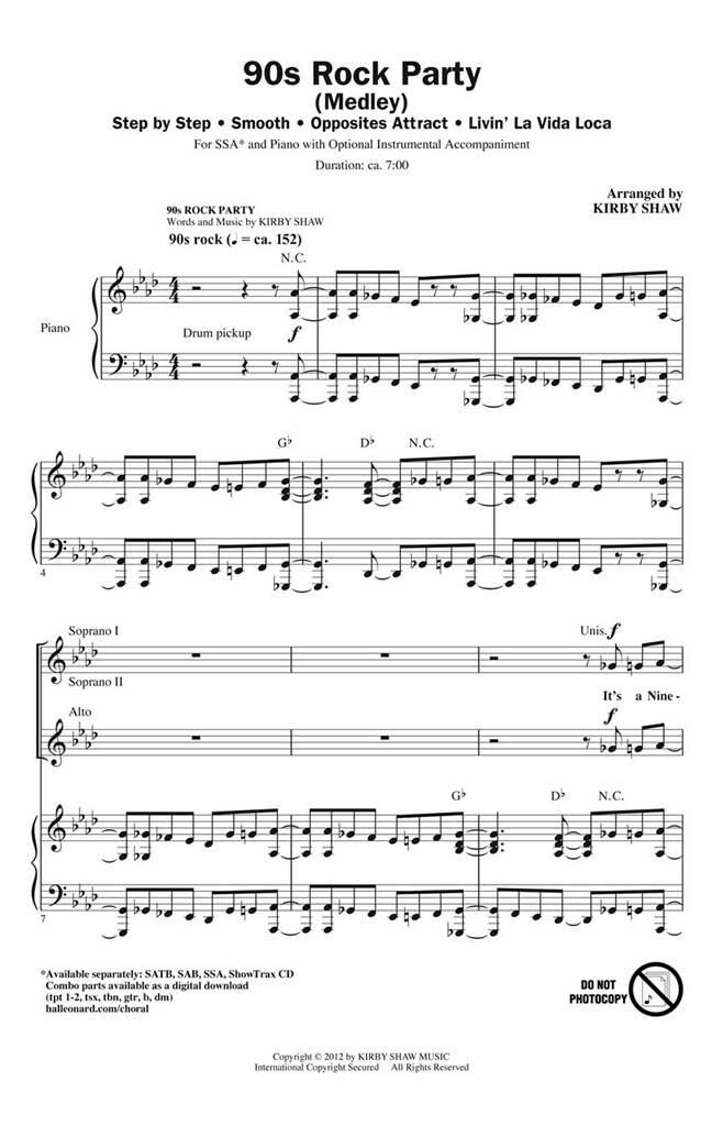 90s Rock Party - Medley