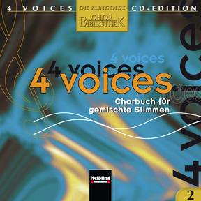 4 Voices CD 2 mit Vokalaufnahmen