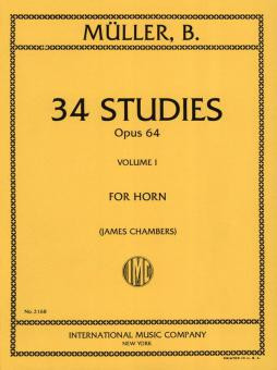34 Etüden op. 64 Band 1