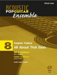 All about that Bass - Acoustic Pop Guitar Ensemble 8