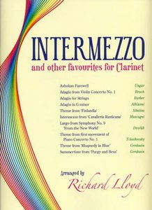 Intermezzo and other favourites for Clarinet