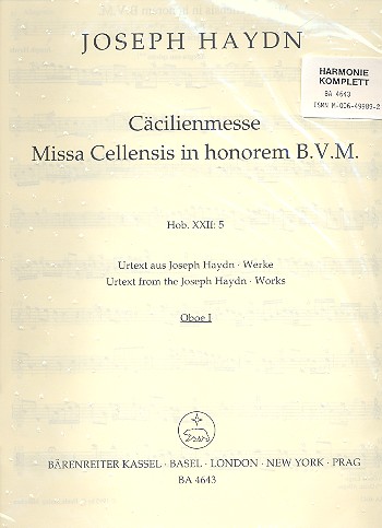 Cäcilienmesse, Hob. XXII:5