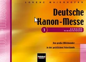 Deutsche Kanon-Messe Nr. 1