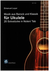 Musik aus Barock und Klassik für Ukulele