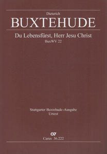 Du Lebensfürst Herr Jesu Christ, BuxWV 22