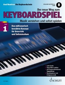 Der neue Weg zum Keyboardspiel 1 + Online Audio