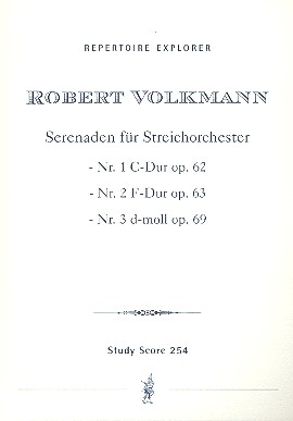 3 Serenaden op. 62, 63 + 69