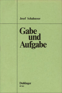 Gabe und Aufgabe