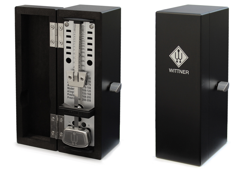 Taktell Super Mini  Holz schwarz Metronom