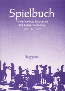 Spielbuch für ein Melodieinstrument und Klavier Band 1