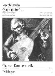 Quartett G-Dur Hob. II:1 op. 5/4
