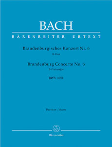 Brandenburgisches Konzert Nr. 6 B-Dur BWV 1051 (Urtext Ausgabe)