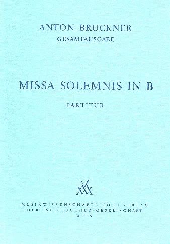Missa solemnis b-moll ( 1854 ), Dir.