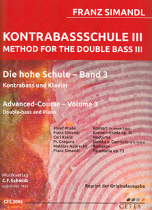 Die Hohe Schule des Kontrabass-Spiels Band 3