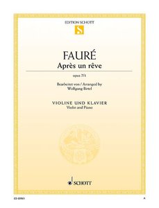 Apres un reve op. 7/1