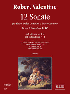 12 Sonatas from the Parma ms. Sanv. D, 145 Vol. 1/1-6