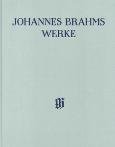 Klavierarrangements op. 98 - Neue Brahms-Ausgabe IA,3