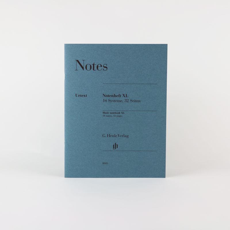 Notenheft - Skizzenbuch -14 Systeme