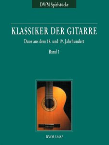 Klassiker der Gitarre Duos Band 1