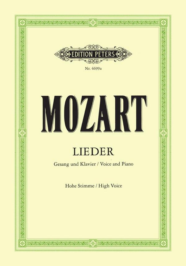 50 ausgewählte Lieder für hohe Stimme