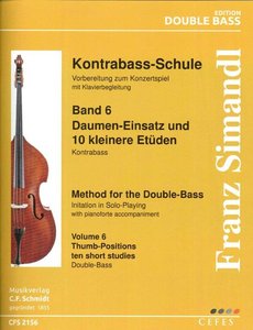 Kontrabass Schule Band 6