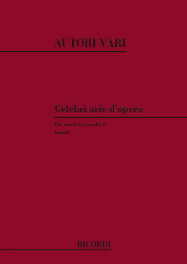 Celebri Arie d'opera
