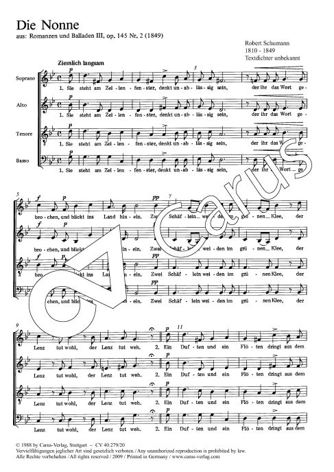 Die Nonne, op. 145/2