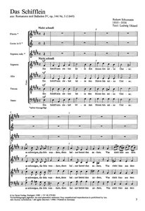 Das Schifflein, op. 146/5