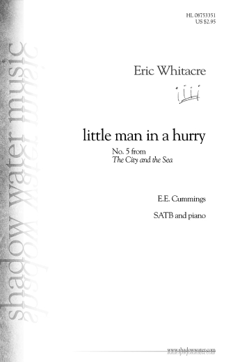 Little man in a hurry