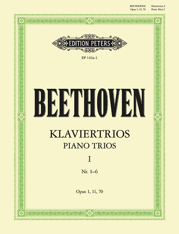 Klaviertrios Teilband 1 (Trios 1 - 6) op. 1, 11, 70