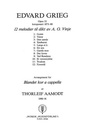 12 Melodier til dikt av A. O. Vinje, op. 33