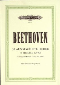 Ausgewählte Lieder für hohe Stimme