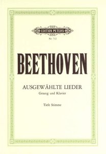 Ausgewählte Lieder für tiefe Stimme
