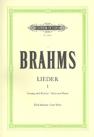 Lieder Band 1 (tief)