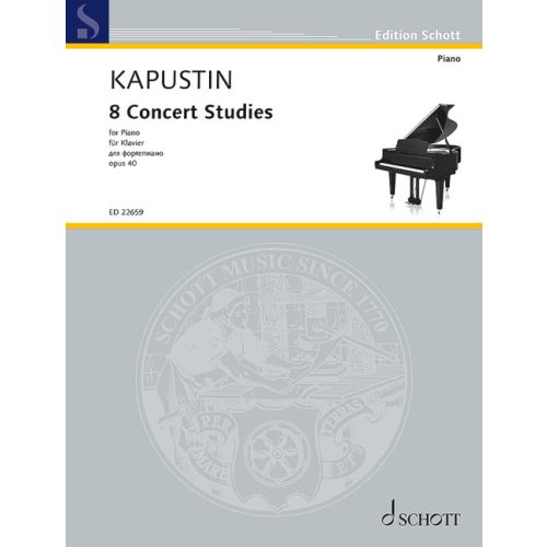 8 Concert Studies op. 40