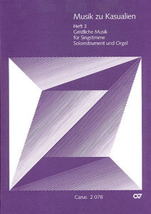 Musik zu Kasualien, Heft 3, Teil 1+2