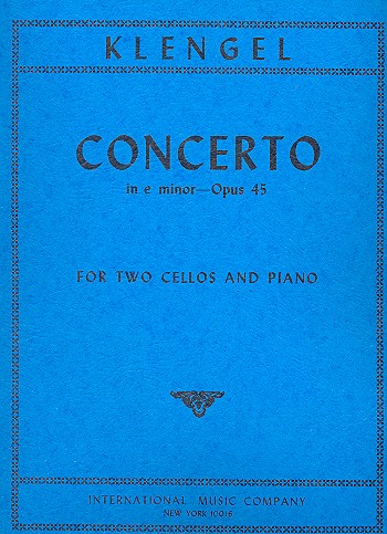Konzert e-moll op. 45