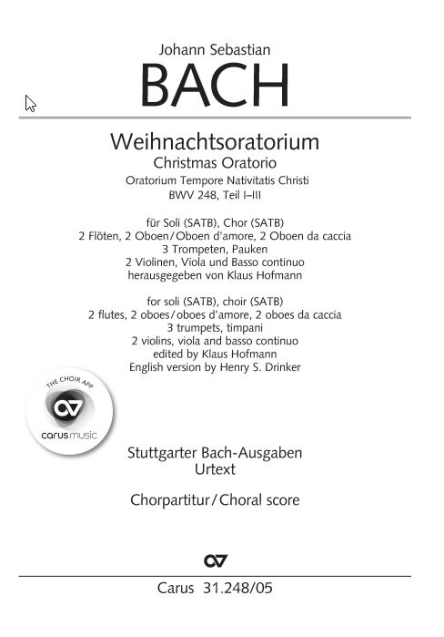 Weihnachtsoratorium Teil I - III, BWV 248