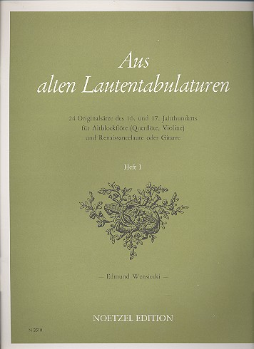 Aus alten Lautentabulaturen 1