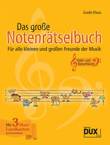 Das große Notenrätselbuch Violin- und Bassschlüssel