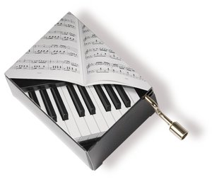Musikbox Klavier/Notenblatt
