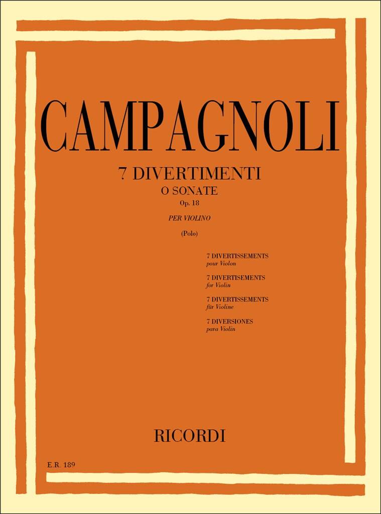 7 Divertimenti op. 18