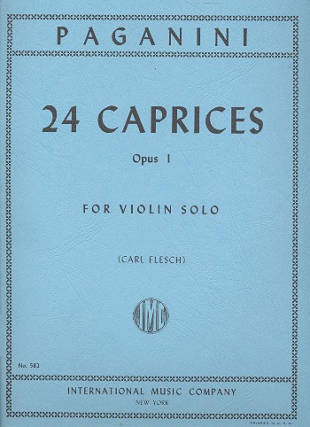 24 Capricen op. 1