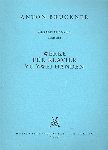Werke für Klavier zu 2 Händen (1850-1869)